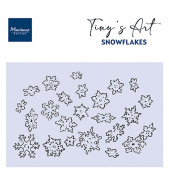 Marianne Design Clear Stamp Tiny's Art Snowflakes