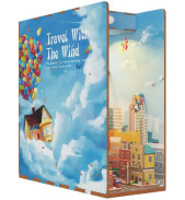 Tonecheer Travel with the wind Book nook