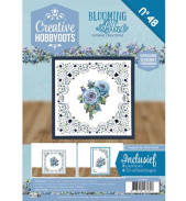 Creative hobbydots 48 Blooming blue incl stickers