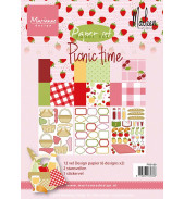 MD Paper set picnic time by Marleen