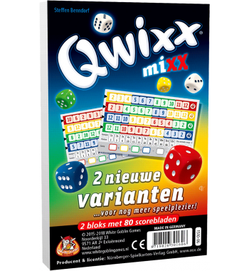 Qwixx mixx- uitbreiding