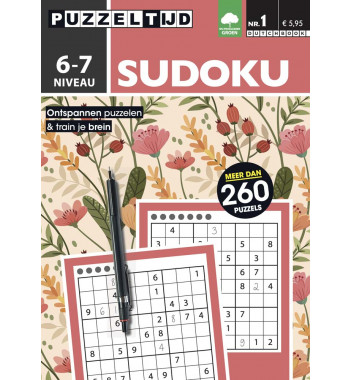 Puzzel Pocket Sudoku 6-7punt nr1