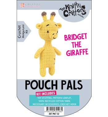 Knitty Critters Pouch Pals Giraffe