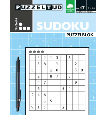 Puzzelblok Sudoku 4 punt nr 17